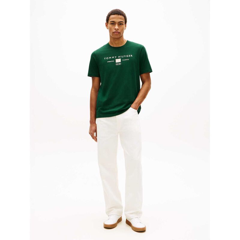 Tommy Hilfiger Brand Love Mono Stack Tee image number 3